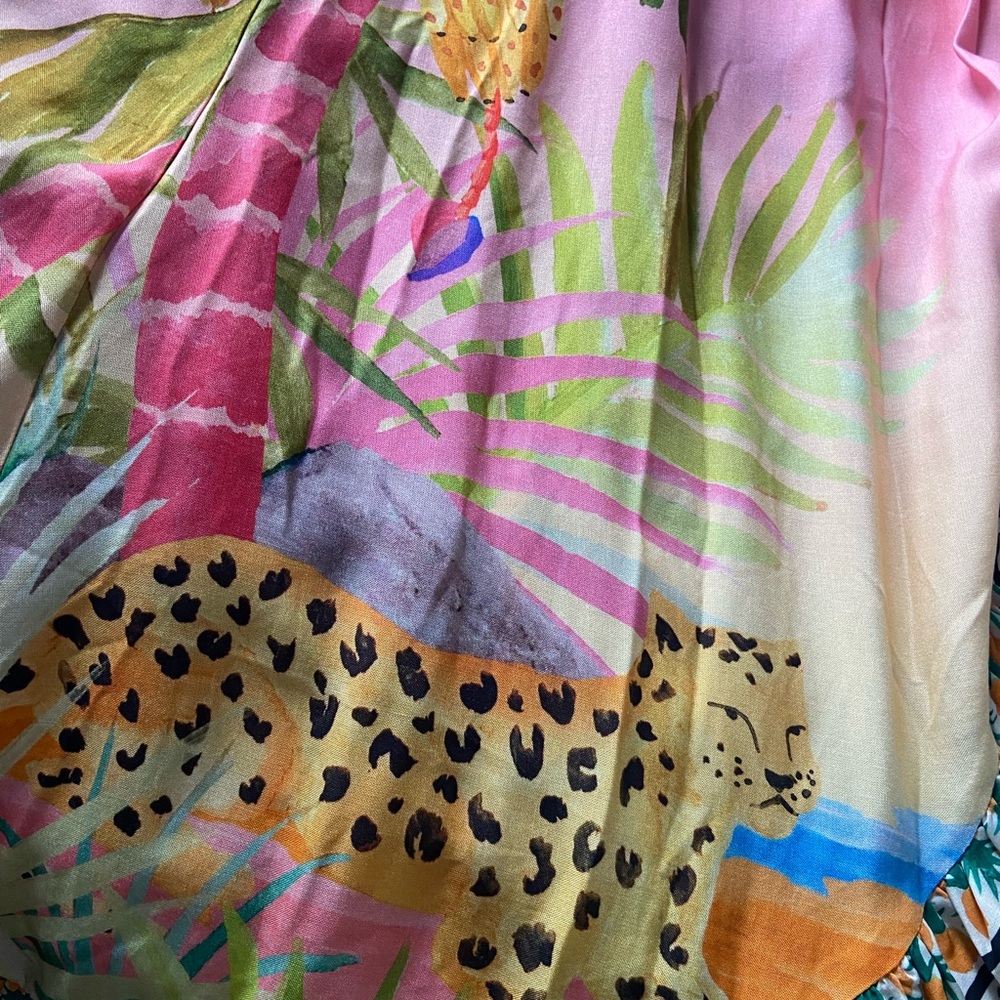 FARM Rio - Wrap Maxi Dress - size P - Picture 9 of 10